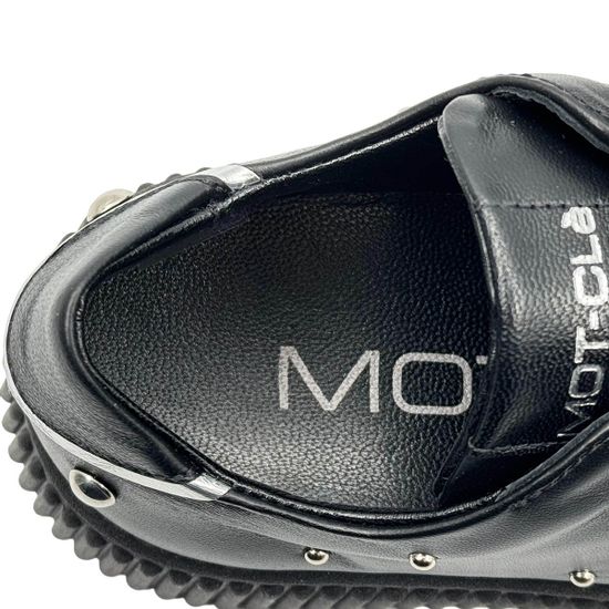 Кеды женские Mot-Cle черные кожаные - фото 8, MOT2931 MOT