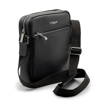 Сумка &quot;почтальон&quot; Renato Angi черная кожаная - фото 2, 3354101 RA