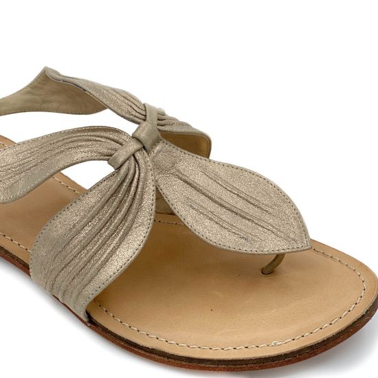 Босоножки Fru.it бежевые кожаные - фото 5, 