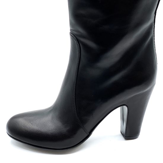 Сапоги Left Right черные кожаные демисезонные - фото 5, 