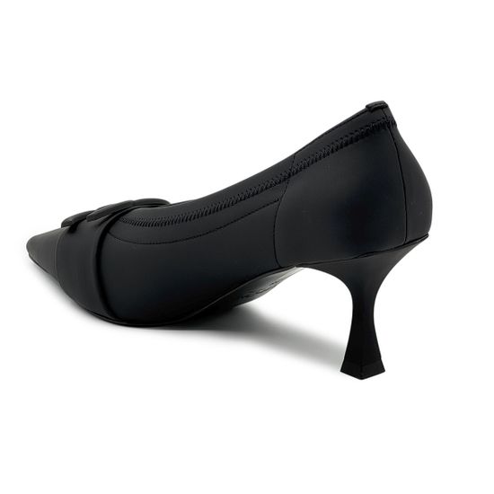 Туфли TUFFONI черные кожаные стрейч - фото 3, 1425011TLL TUF NERO