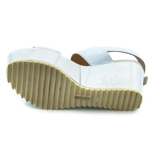 Босоножки Giorgio Piergentili белые кожаные - фото 4, 443 GP