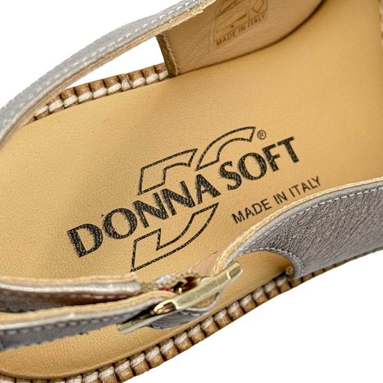 Босоножки Donna Soft кожаные золотые - фото 6, DS2290 DS