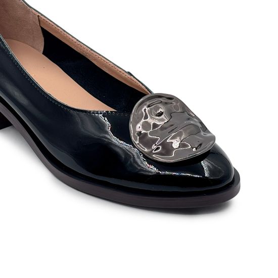 Туфли TUFFONI черные лакированные кожаные - фото 6, 2426002PL TUF LAK