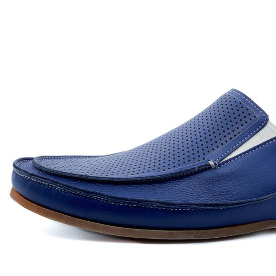 Слипоны Giampieronicola синие - фото 6, 