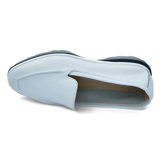 Мокасины CV COVER белые кожаные - фото 5, 938-39 COV