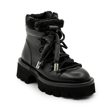 Ботинки NILA&amp;NILA черные кожаные демисезонные - фото 2, NO6476 NIL NERO