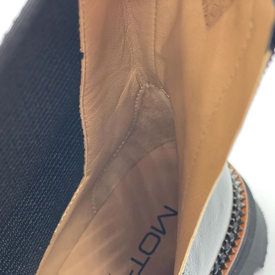 Ботинки Челси Mot Cle черные кожаные демисезонные - фото 7, 