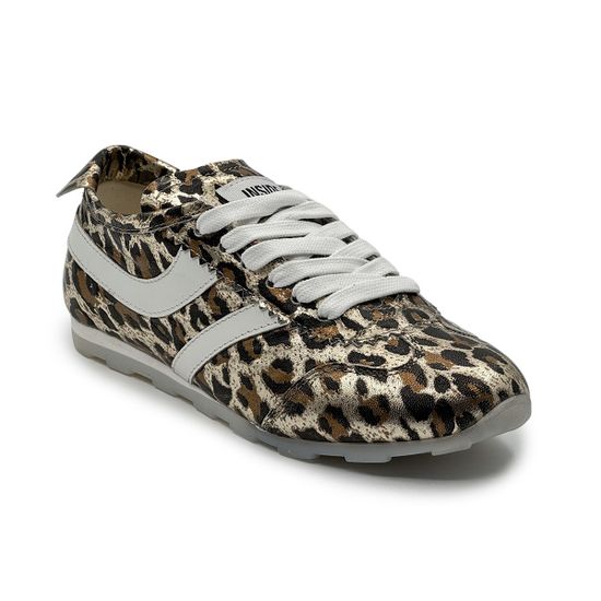 Кроссовки INSIDE леопардовый принт кожаные - фото 2, C924С1 INS LEO