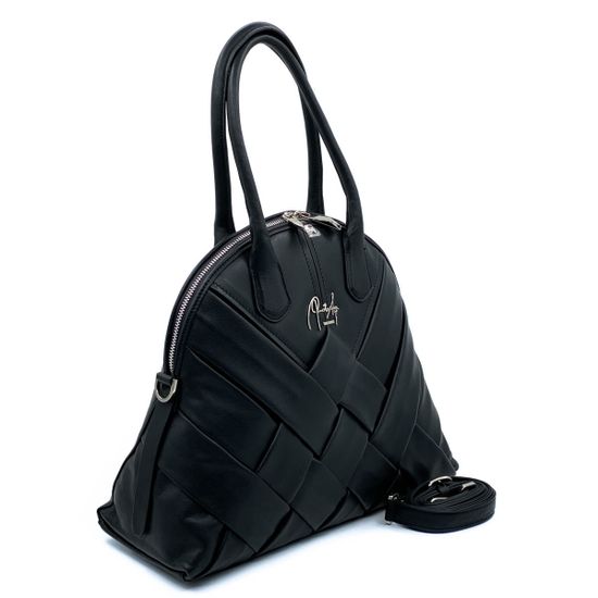 Сумка Renato Angi черная кожаная - фото 2, 