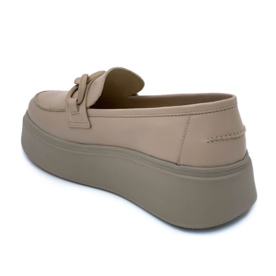 Лоферы Cover бежевые кожаные - фото 3, 170518 COV