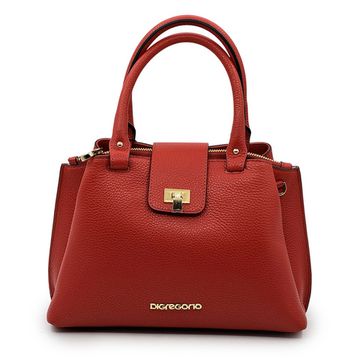 Сумка Di Gregorio красная кожаная - фото 1, 6002 DG ROSSO