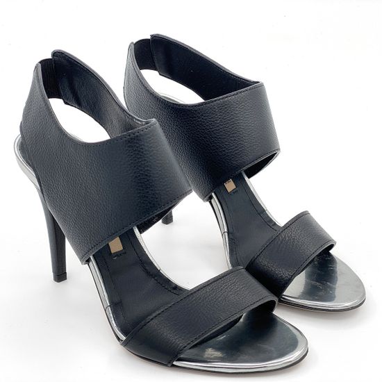 Босоножки Renzi кожаные черные - фото 7, 501500A RZ