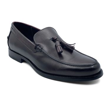 Лоферы с кисточкой Mario Bruni кожаные коричневые - фото 2, 62288 MB