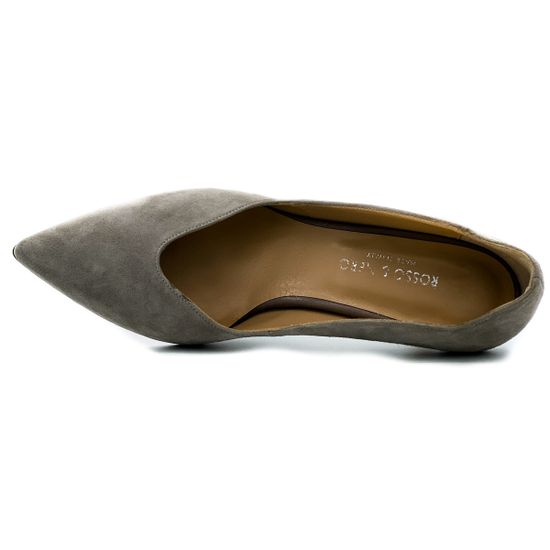 Туфли Rosso Nero бежевая замша - фото 5, 4506 RN TAUPE