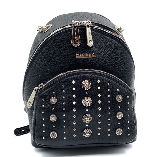 Рюкзак женский Marina Creazioni черный - фото 1, 
