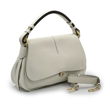 Сумка Loristella белая кожаная - фото 2, 2947 LS BIANCO