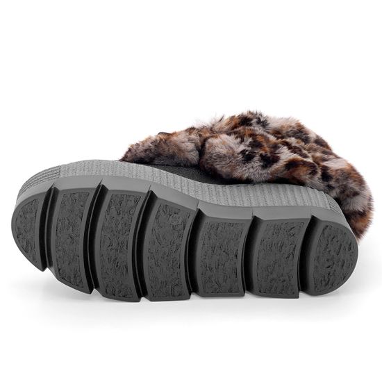 Ботинки Marzetti черные замшевые МЕХ с лазерной обработкой - фото 4, 