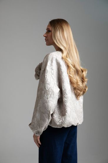 Бомбер Tuffoni серый - фото 2,