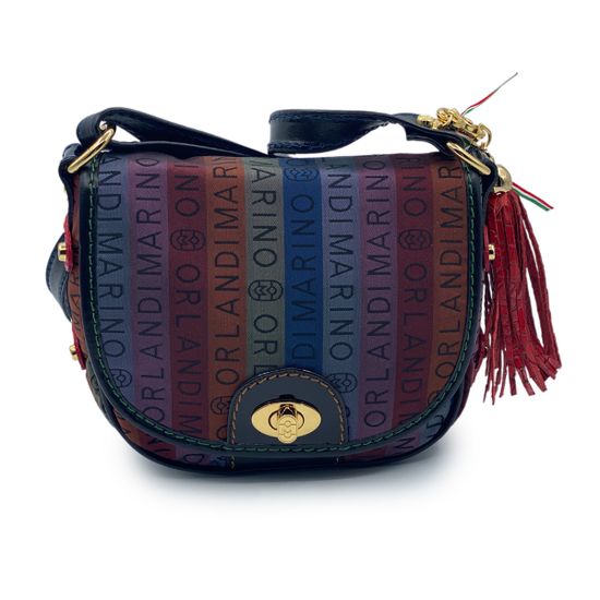Сумка Marino Orlandi кожа/текстиль мультиколор - фото 1, 3389 MO MULT