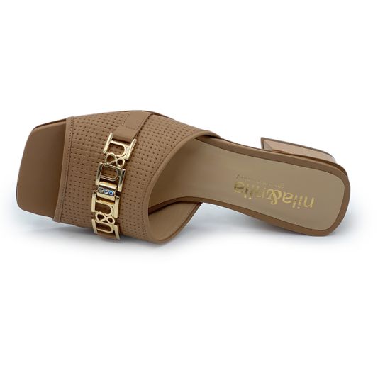 Мюли NIL&amp;NILA бежевые кожаные - фото 5, CM1030 NIL BEIGE