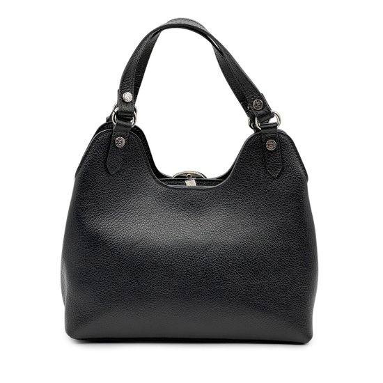 Сумка Renato Angi черная кожаная - фото 3, 3455901 RA NERO