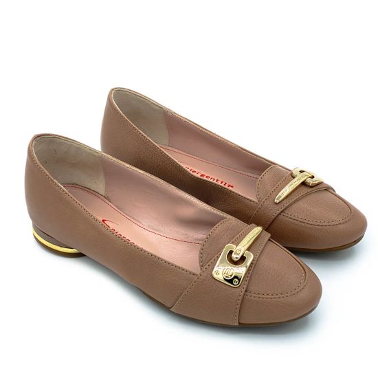 Туфли Giorgio Piergentili рыжие кожаные - фото 6, 