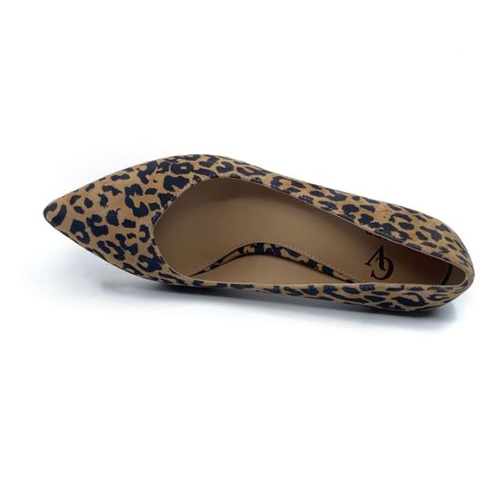 Туфли CVCOVER замшевые с принтом леопард - фото 5, AV10-90-20 COV LEO