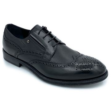 Ботинки Giampieronicola черные кожаные демисезонные - фото 2, 42702A GPN NERO