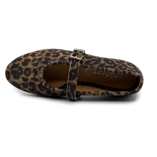 Туфли MIMMU леопардовый принт кожаные - фото 5, M724M1INT MIM LEO