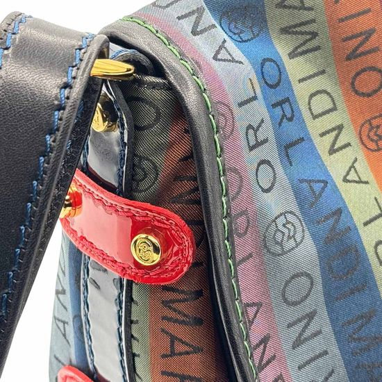 Сумка Marino Orlandi текстиль мультиколор - фото 5, 3392 MO MULT