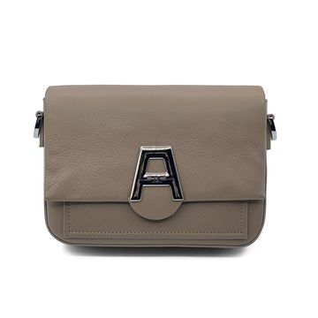 Сумка кросс-боди Renato Angi бежевая кожаная - фото 1, 2908081 RA BEIGE