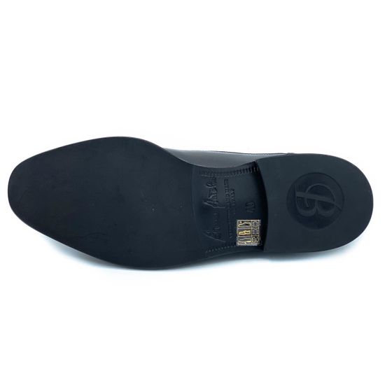 Туфли Bruno Antolini черные кожаные - фото 4, 97800 BA NERO