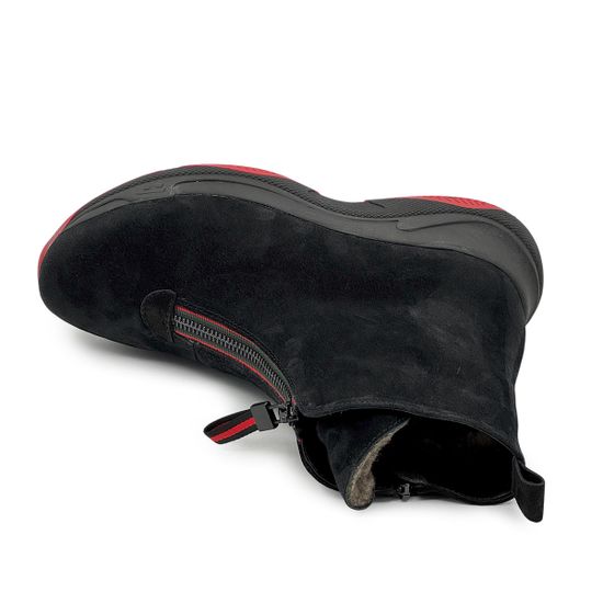 Ботинки Cover черные замшевые МЕХ 2026 - фото 5, 1515-3 COV 2026