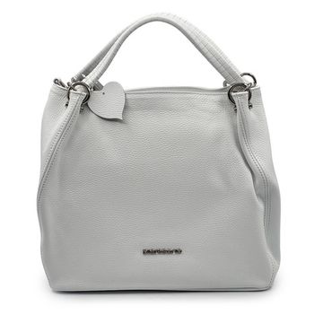 Сумка Di Gregorio белая кожаная - фото 1, 8993 DG BIANCO