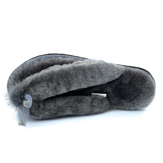 Меховые сланцы Lab Milano - фото 5, M12103 LAB