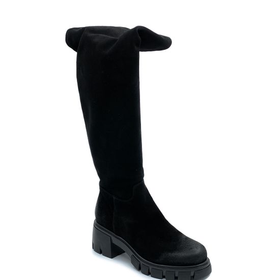 Сапоги Fru.it черные замшевые байка - фото 2, 6407M FR NERO