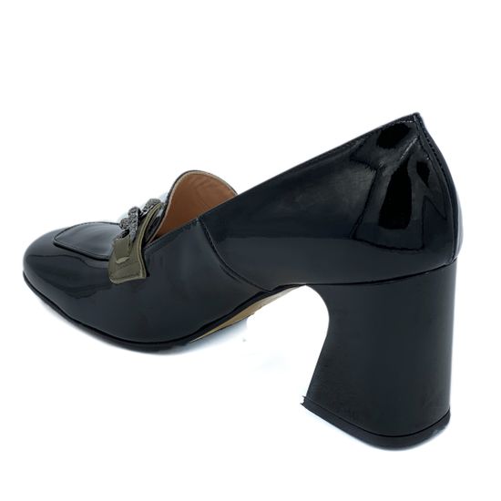 Туфли Ilasio Renzoni черные из лакированной кожи - фото 3, 6044 IR