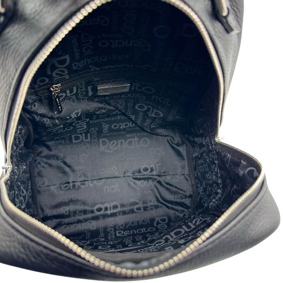 Рюкзак Renato Angi черный кожаный - фото 5, 3554801 RA NERO