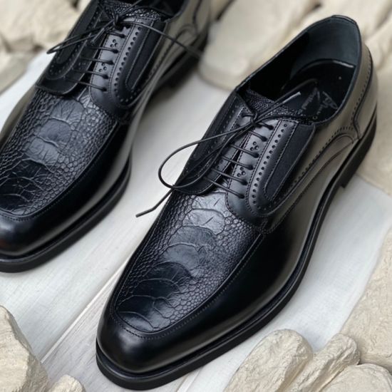 Ботинки Bruno Antolini черные кожаные демисезонные - фото 9, 97806 BA NERO