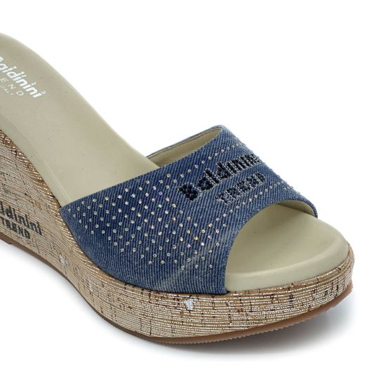 Сабо Baldinini синие джинсовые - фото 6, 