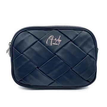 Сумка кросс-боди Renato Angi черная кожаная плетеная - фото 1, 2902481 RA NERO