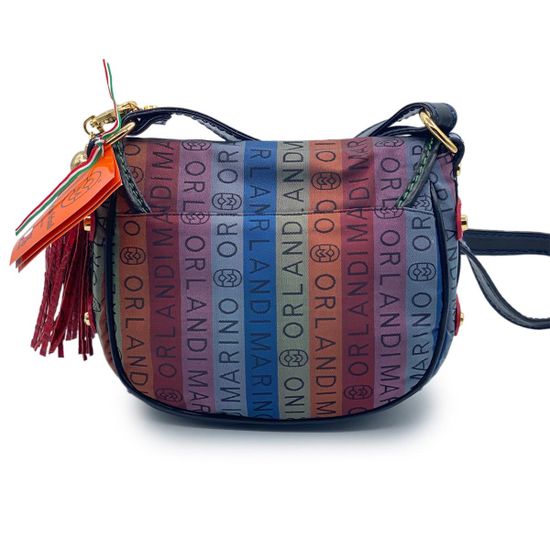 Сумка Marino Orlandi кожа/текстиль мультиколор - фото 3, 3389 MO MULT