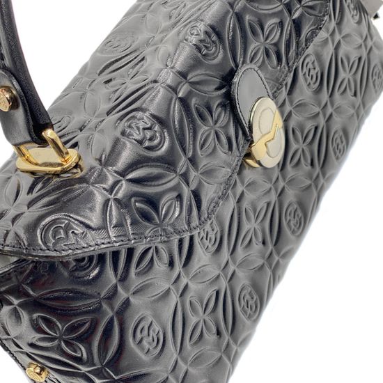 Сумка Marino Orlandi черная кожаная - фото 4, 