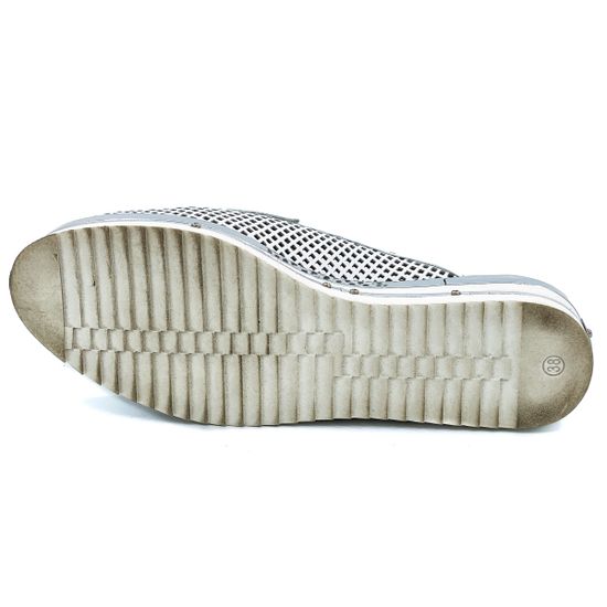 Слипоны Mara белые - фото 4, 