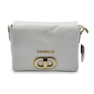 Сумка кросс-боди Di Gregorio белая кожаная - фото 1, 8940 DG BIANCO