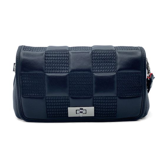 Сумка кросс-боди Marina Creazioni черная кожаная - фото 1, B6514 MC NERO TRP248