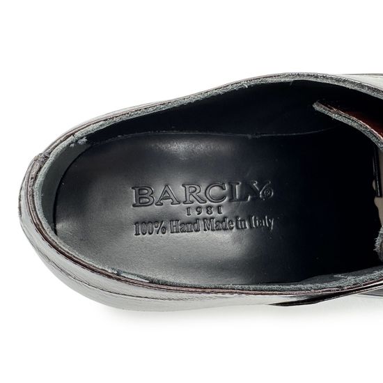 Туфли Barcly коричневые из кожи угря - фото 7, 79067 BAR MORO