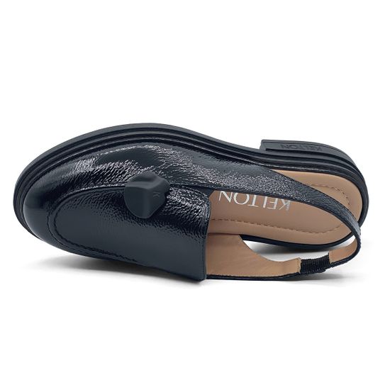 Туфли летние KELTON наплак черный - фото 5, AJ4220 KEL