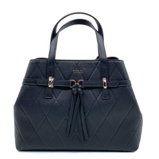 Сумка Ripani черная кожаная - фото 1, 